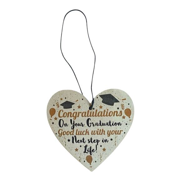 Graduation Gift Bundle Frame, Heart Signs, Plush Bear, Tassel Wand & Keepsake - Picture 7 of 9